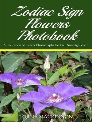 cover image of Zodiac Sign Flowers Photobook